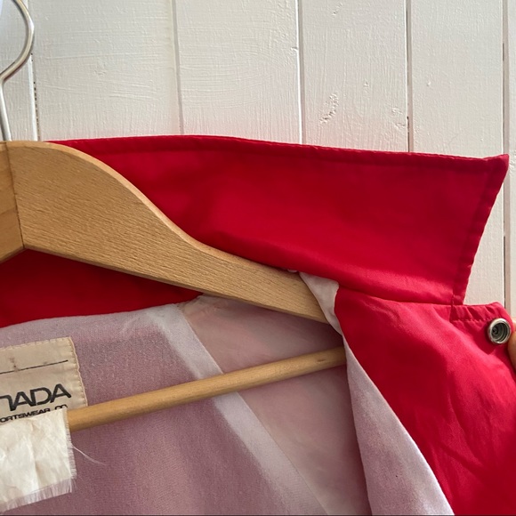 Vintage red Coaches jacket from Star Castle Restaurant - Picture 7 of 9